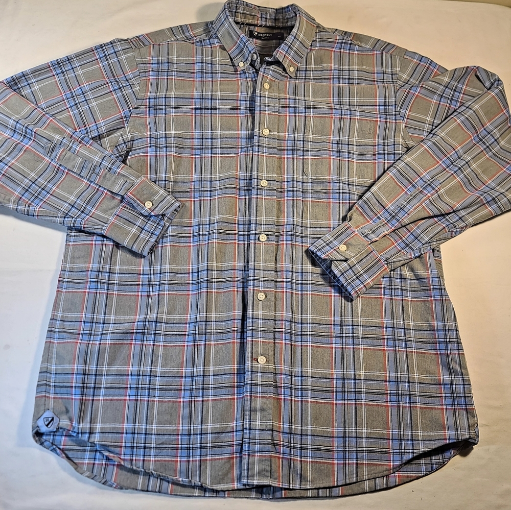 Cremieux Mens Button Down Collared Shirt